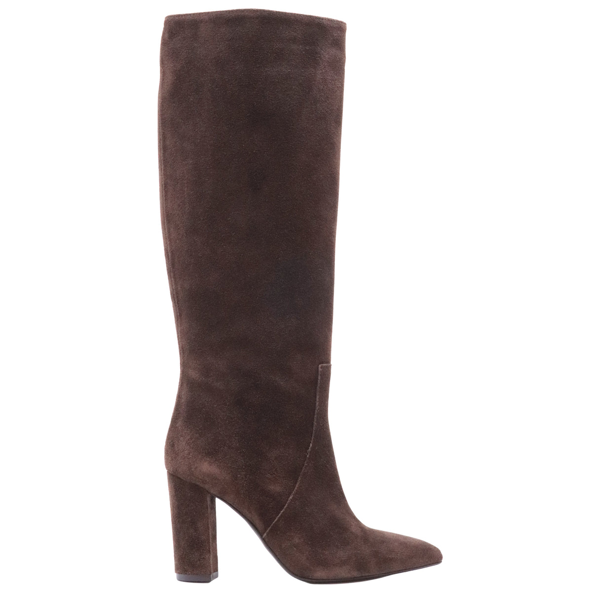 Ranyé 1000 Camoscio Testa di Moro stivale donna marrone tacco 9 cm 