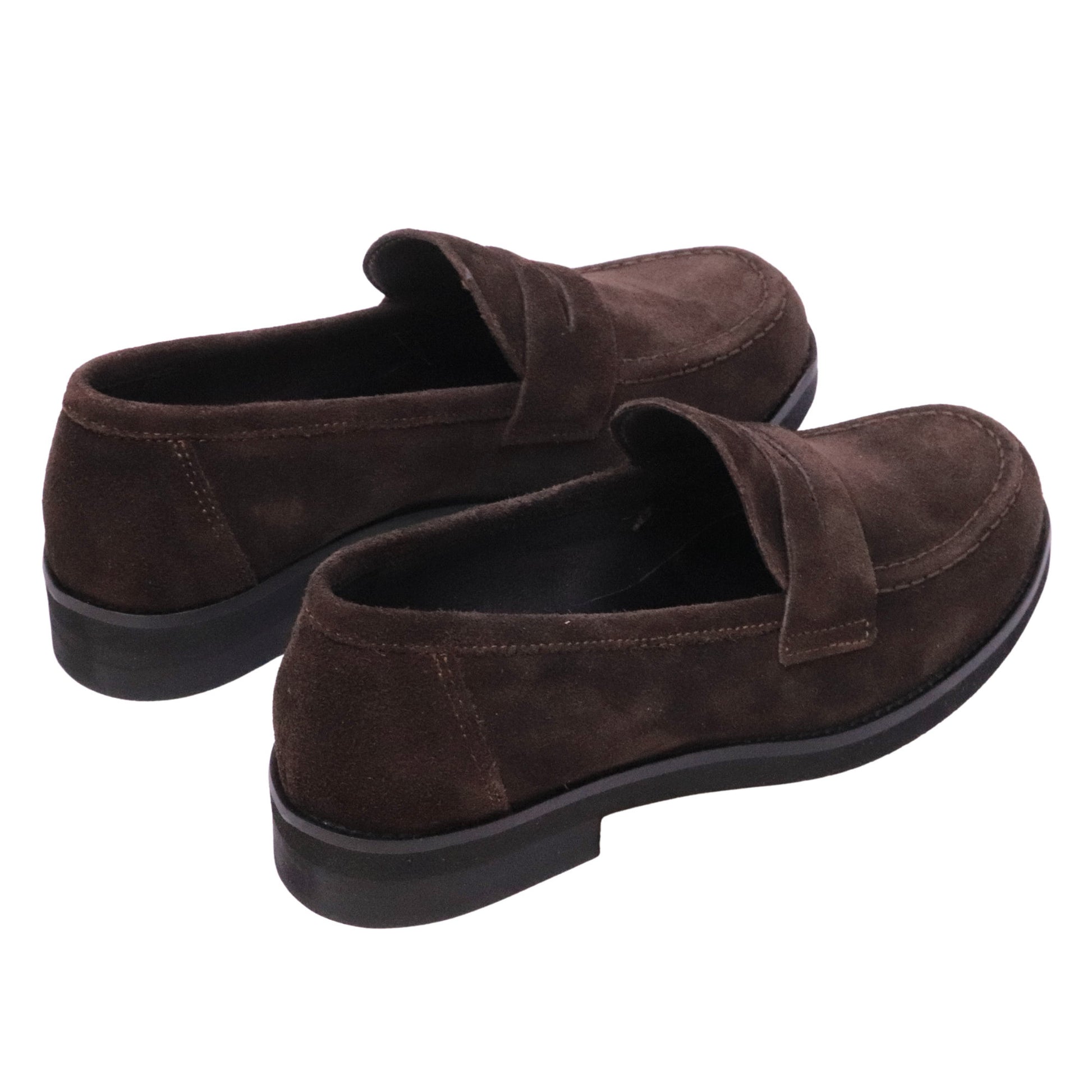 Ranyé 250 mocassino donna in camoscio marrone Made in Italy 