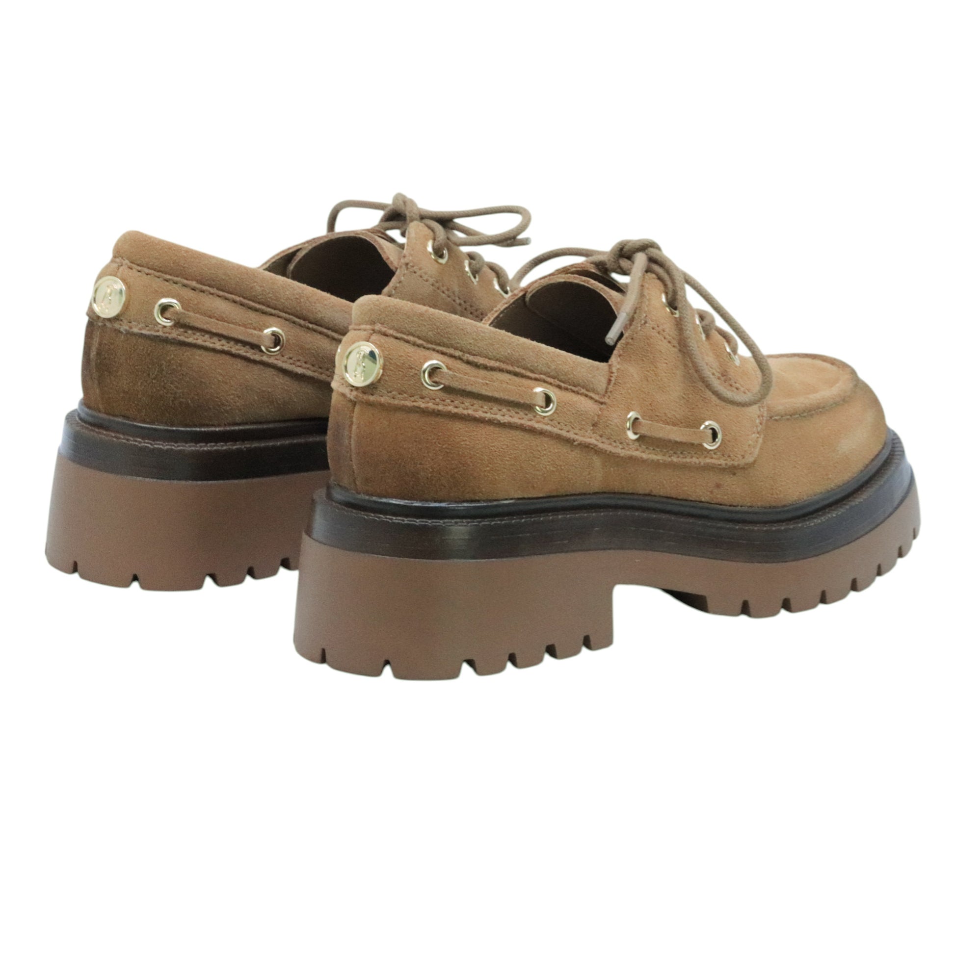 Steve Madden Detroit Taupe Suede mocassino donna in camoscio taupe 