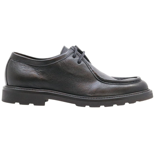 Triver Flight 798 scarpa ingegnere uomo in pelle nera 