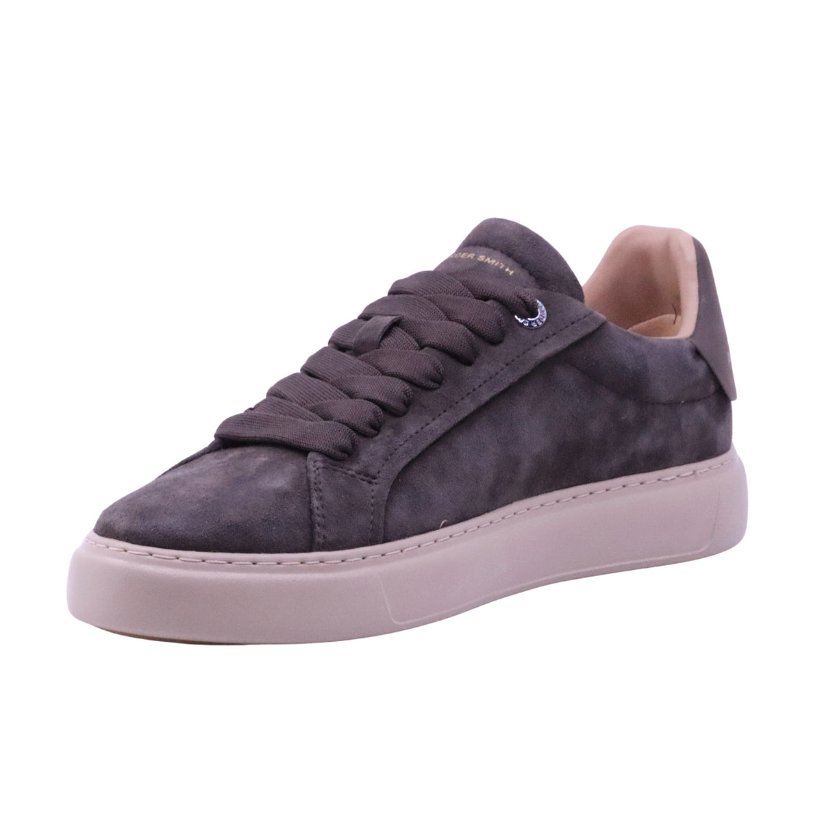 Alexander Smith Soho Uomo sneaker in camoscio slavato marrone scuro 