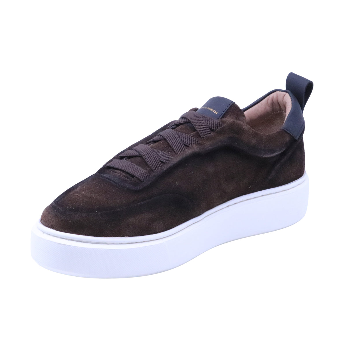 Alexander Smith York Man Dark Brown sneaker uomo in camoscio slavato marrone scuro 