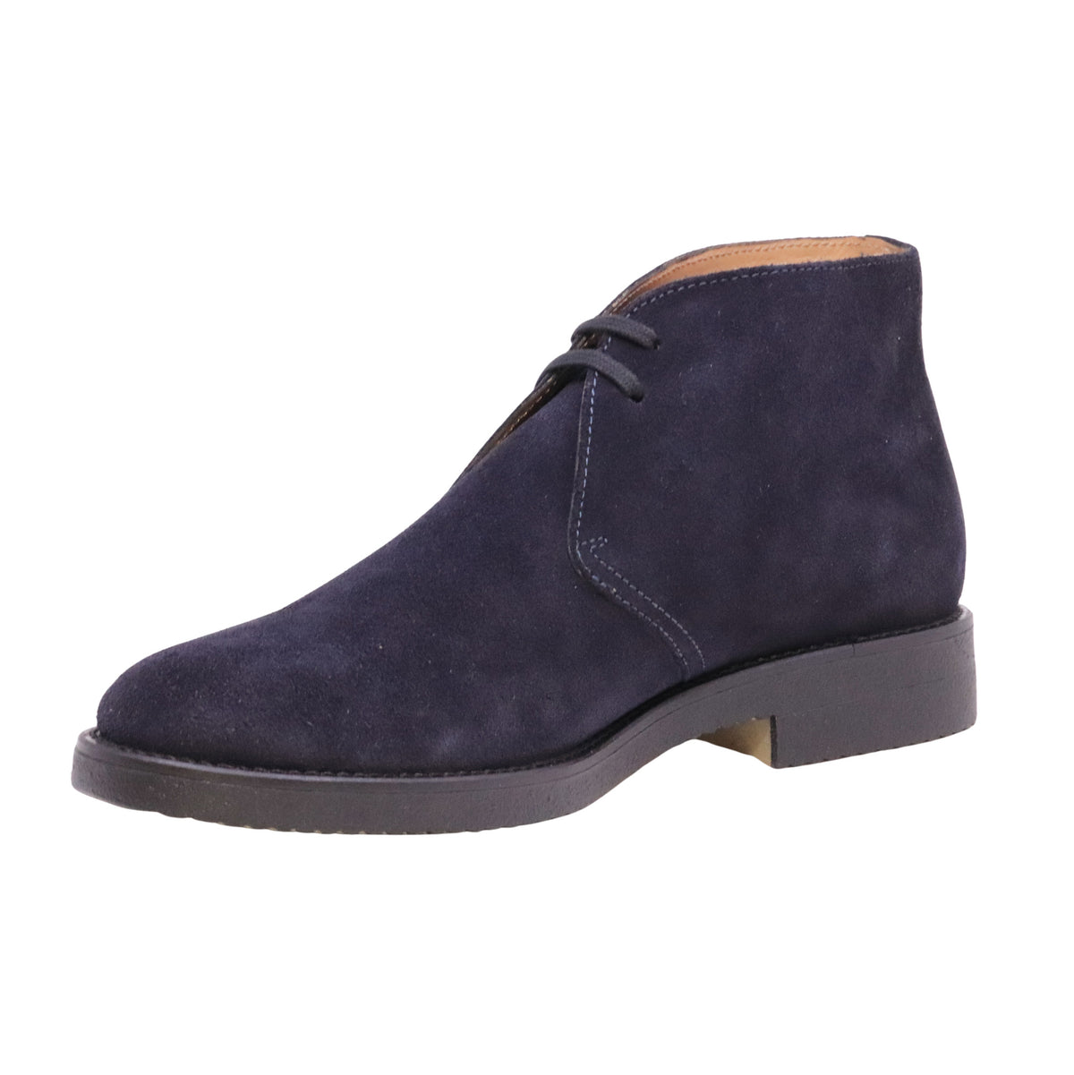 Antica Cuoieria 17671 Cortina Universe Blu polacchino uomo in camoscio blu 