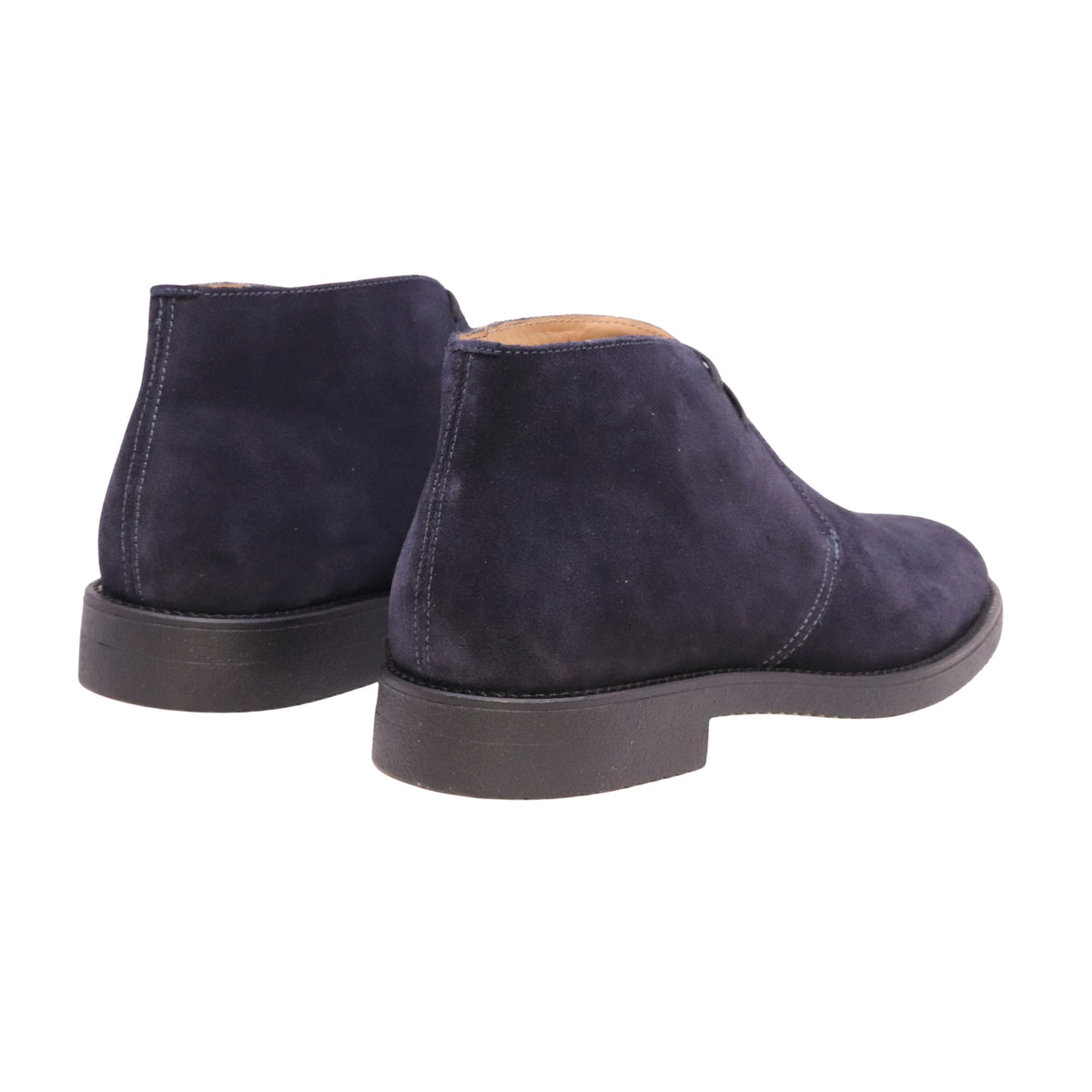 Antica Cuoieria 17671 Cortina Universe Blu polacchino uomo in camoscio blu 