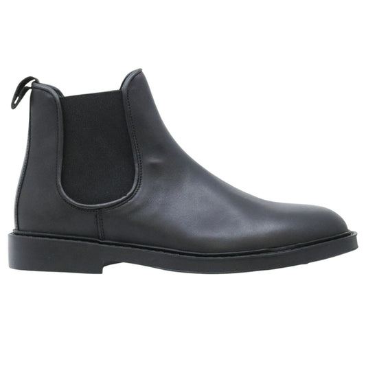 Antica Cuoieria 23048 Panama Nero Chelsea Boot uomo in pelle Made in Italy 