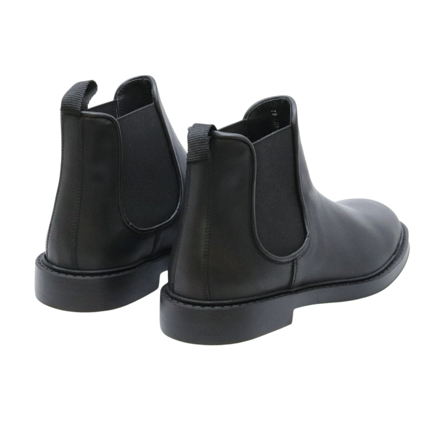 Antica Cuoieria 23048 Panama Nero Chelsea Boot uomo in pelle Made in Italy 
