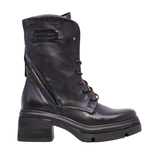 A.S.98 Eden A89229 Nero stivaletto donna in pelle nera 