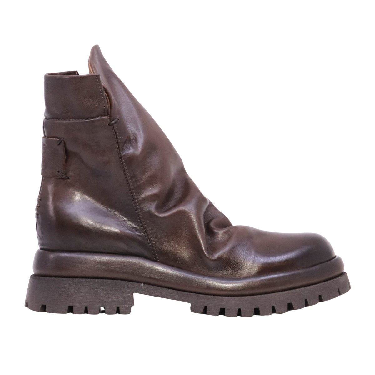 A.S.98 Deirdre B51240 Ebano stivaletto donna in pelle marrone 