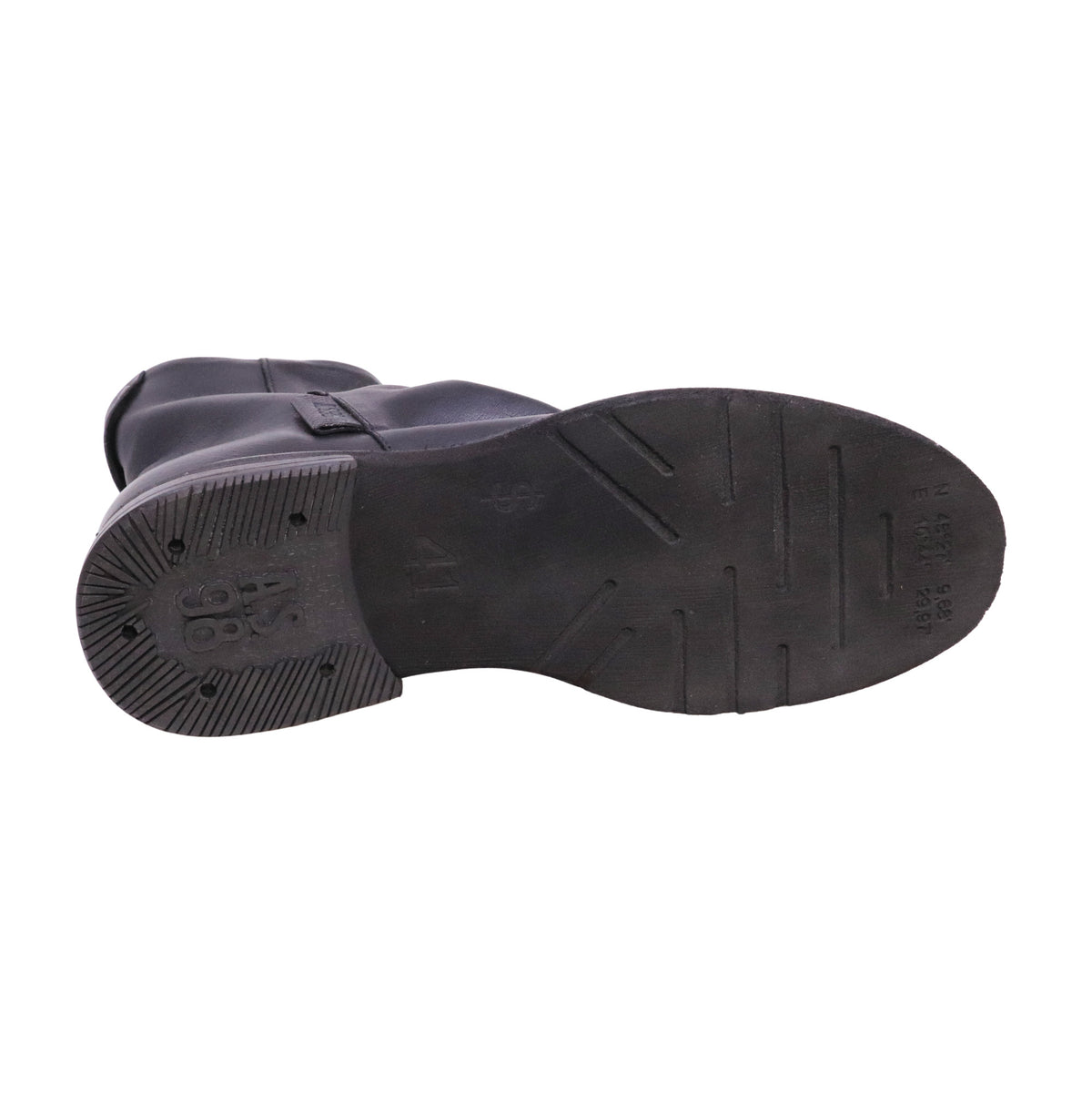 A.S.98 Lumen Z66201 stivaletto uomo in pelle nera con zip 