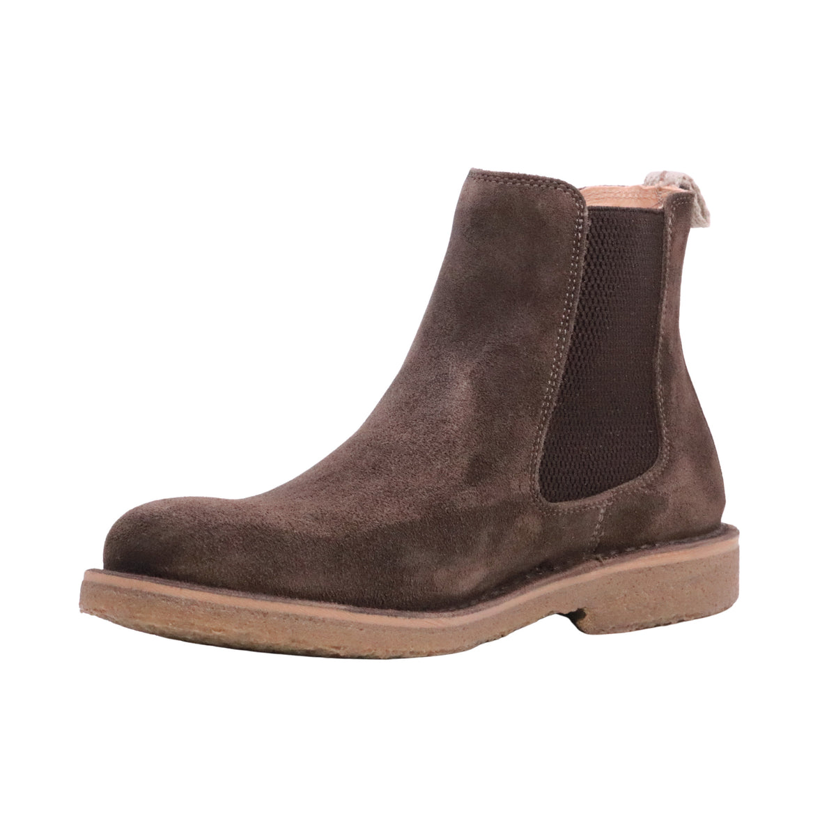 Astorflex Bitflex 2 480 stivaletto Chelsea uomo in camoscio marrone Dark Chestnut Made in Italy 