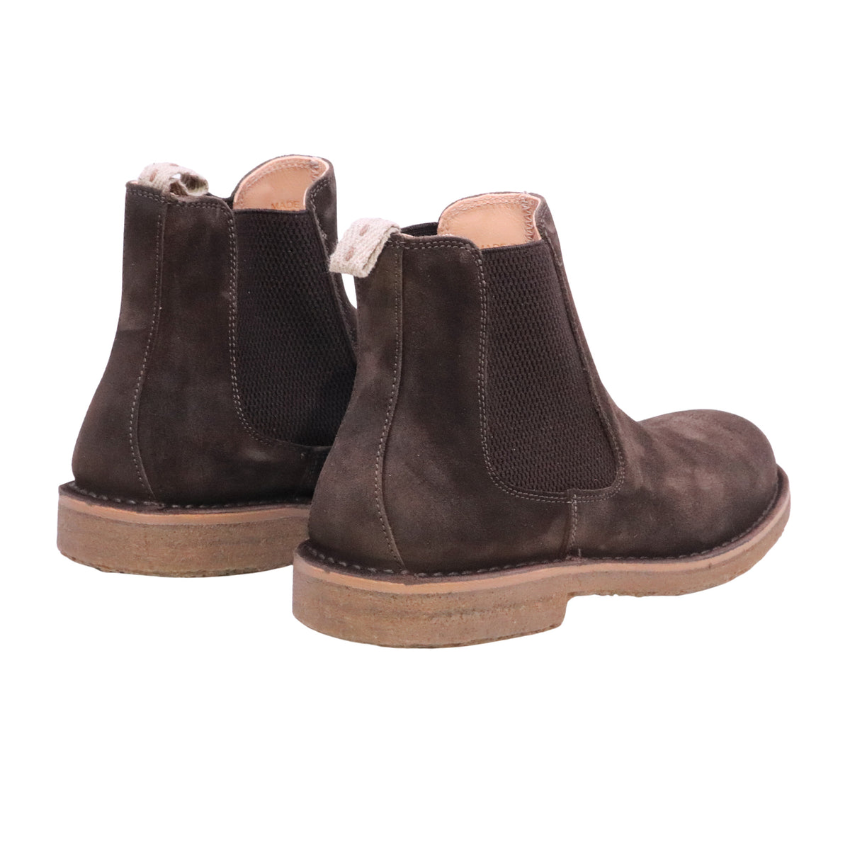 Astorflex Bitflex 2 480 stivaletto Chelsea uomo in camoscio marrone Dark Chestnut Made in Italy 