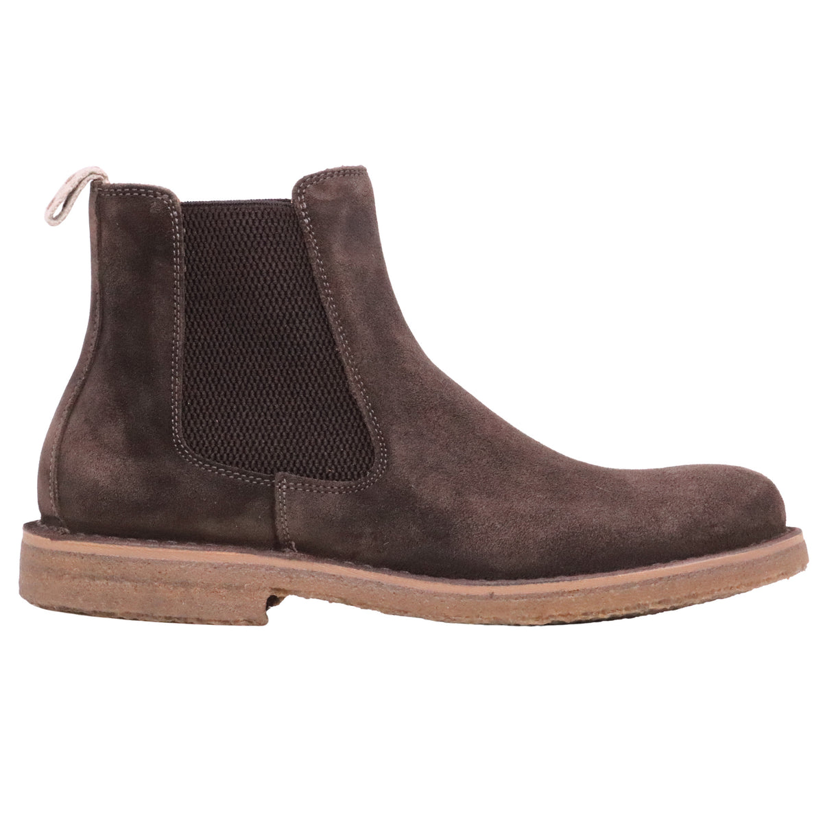Astorflex Bitflex 2 480 stivaletto Chelsea uomo in camoscio marrone Dark Chestnut Made in Italy 