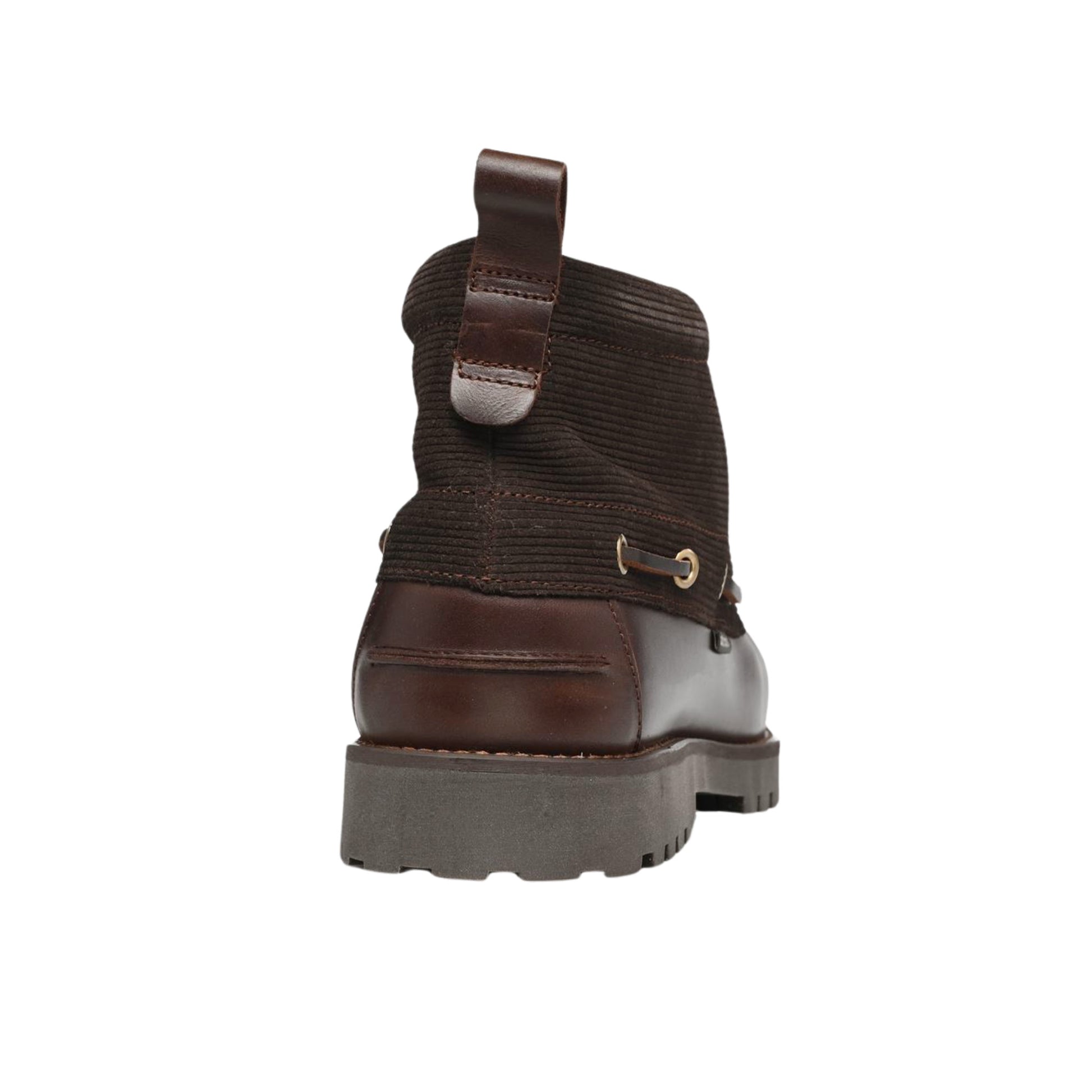 Barbour Harle Mid Chukka Boot MFO0848 stivaletto uomo in pelle marrone 