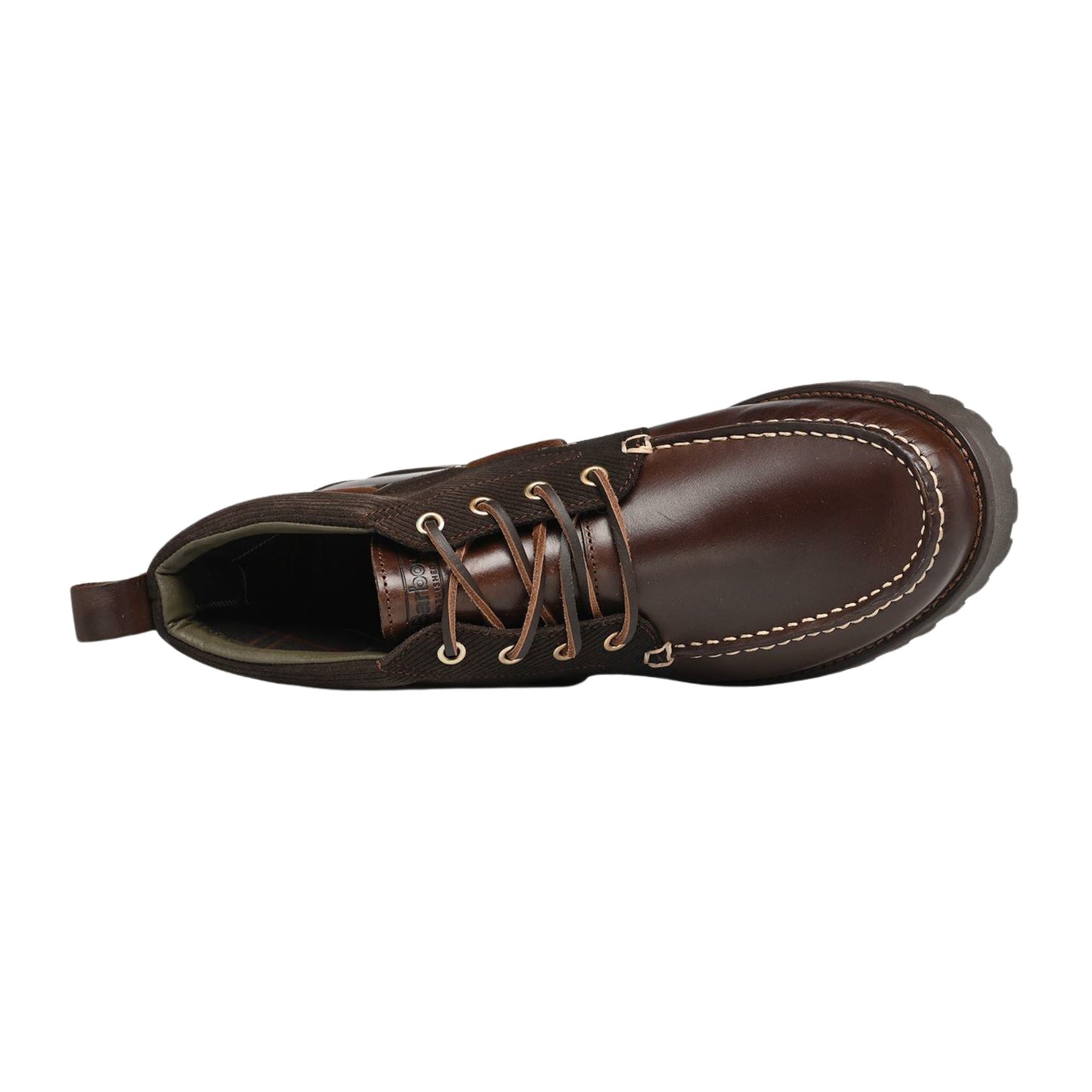 Barbour Harle Mid Chukka Boot MFO0848 stivaletto uomo in pelle marrone 