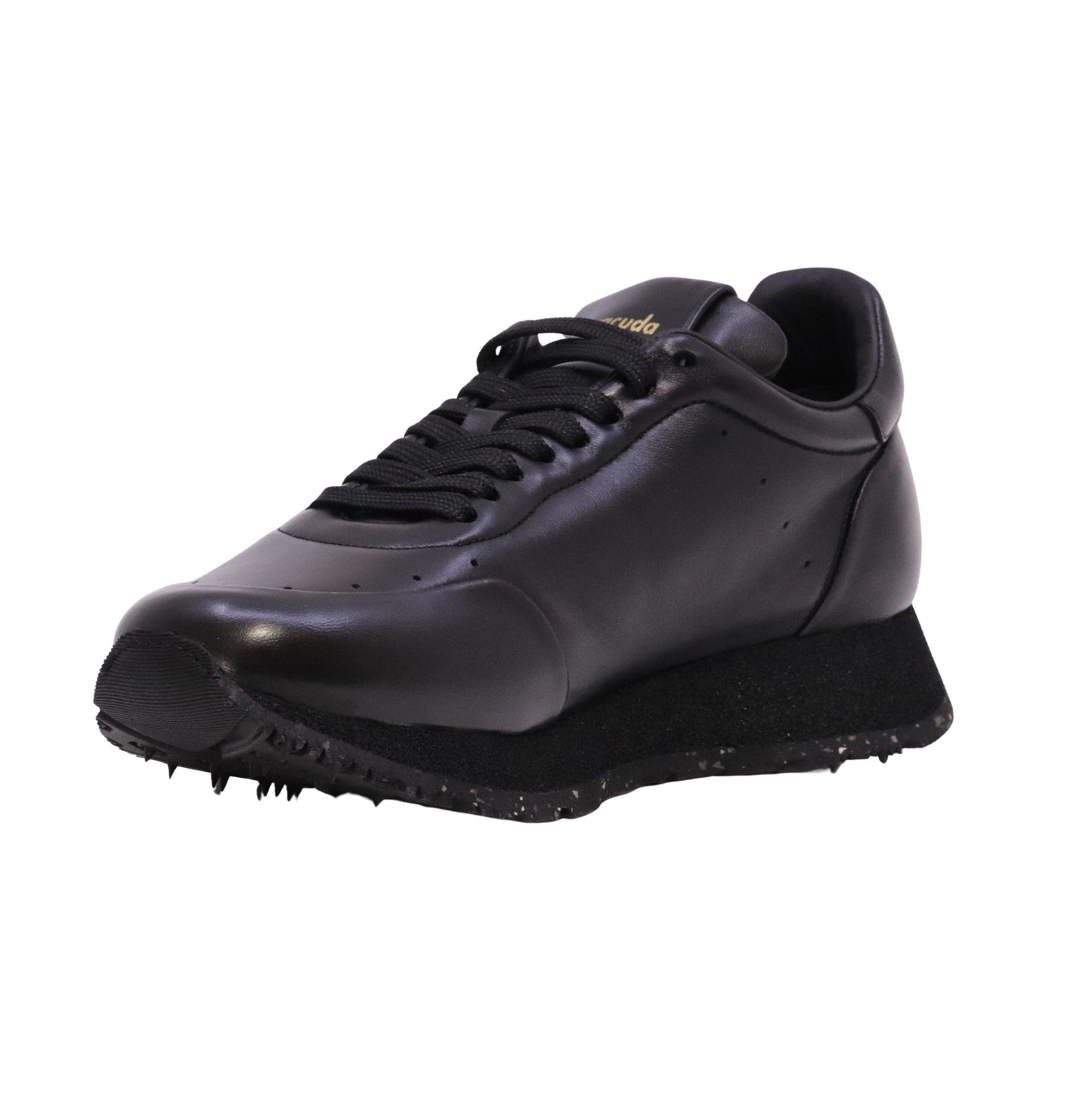 Barracuda BU3373A Nappa Baron sneaker uomo running in pelle nera 
