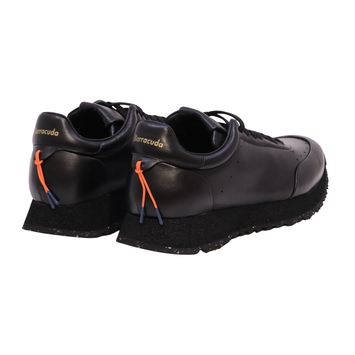 Barracuda BU3373A Nappa Baron sneaker uomo running in pelle nera 
