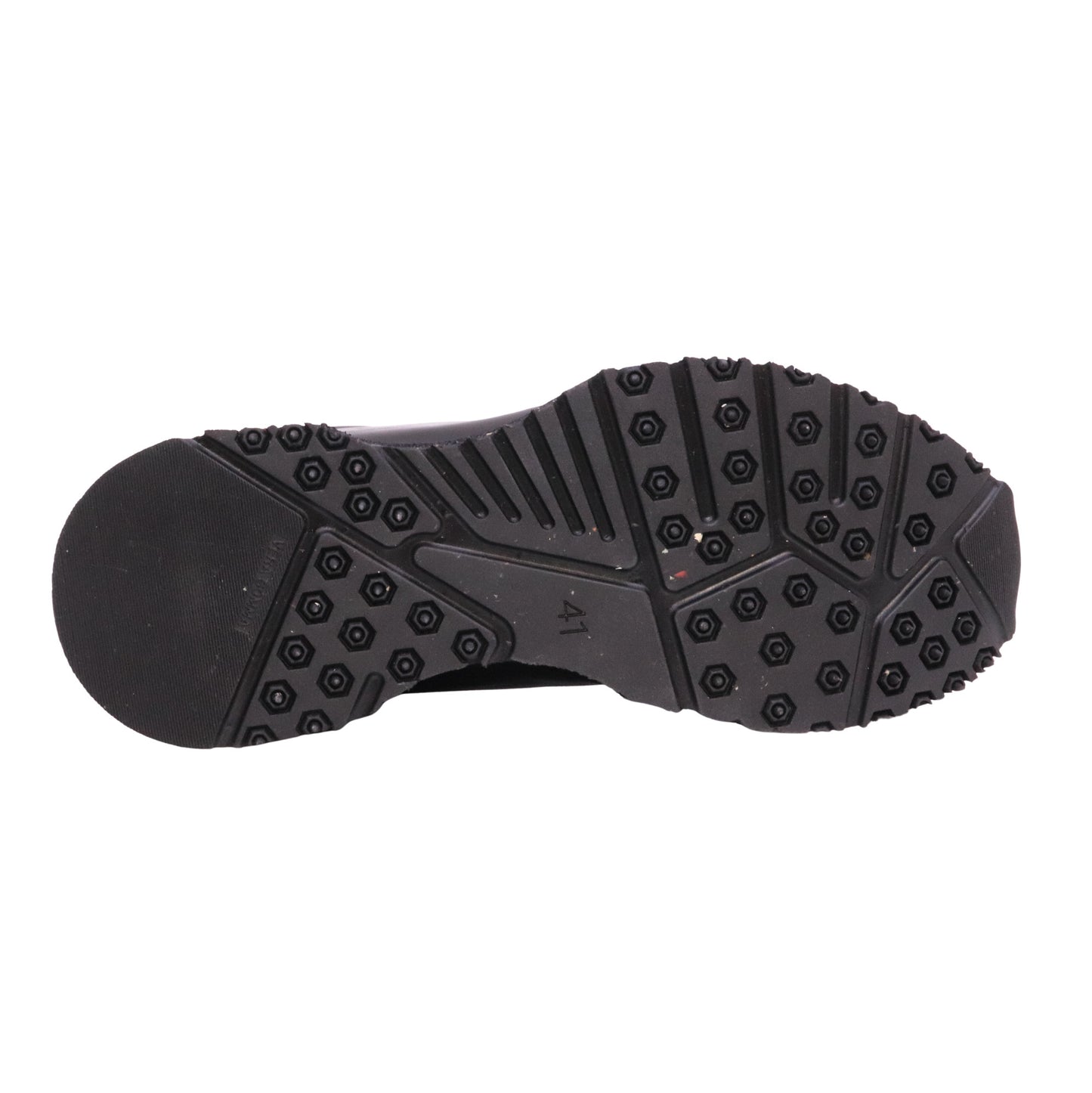 Barracuda BU3373A Nappa Baron sneaker uomo running in pelle nera 