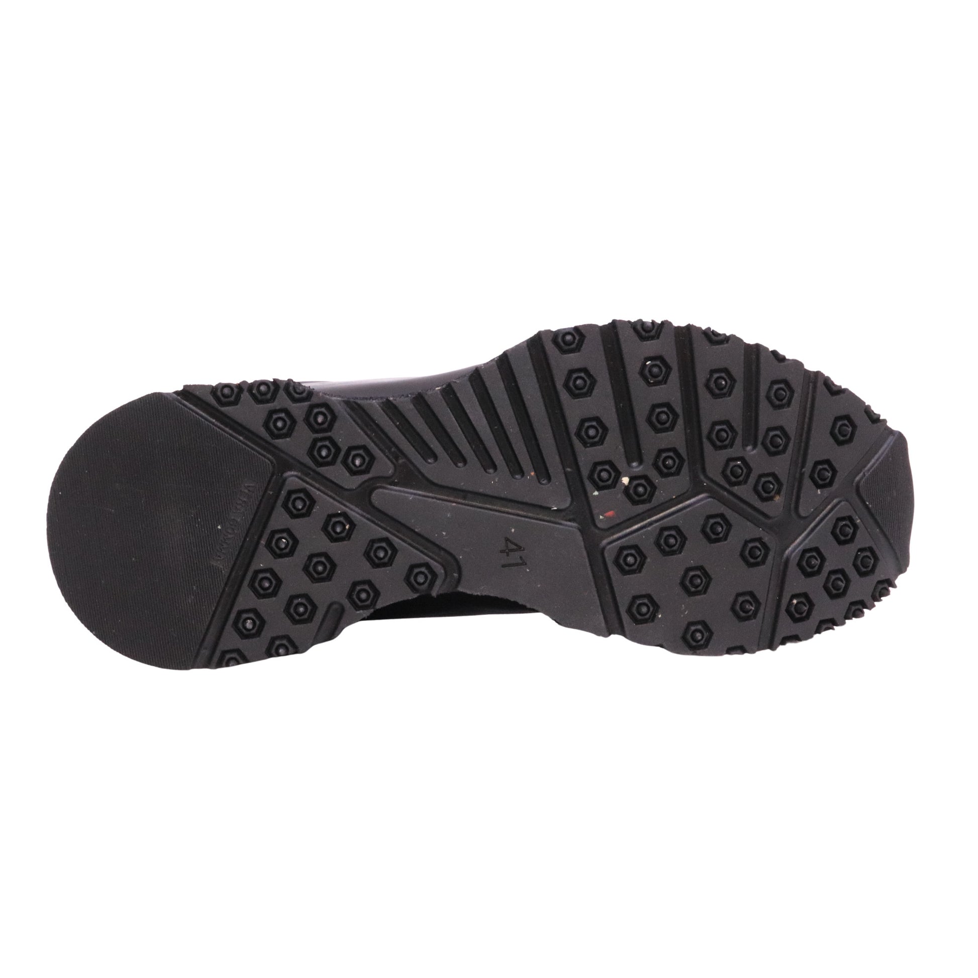 Barracuda BU3373A Nappa Baron sneaker uomo running in pelle nera 