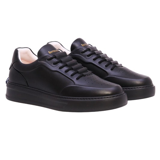 Barracuda Phoenix BU3510 Black sneaker uomo in pelle nera 