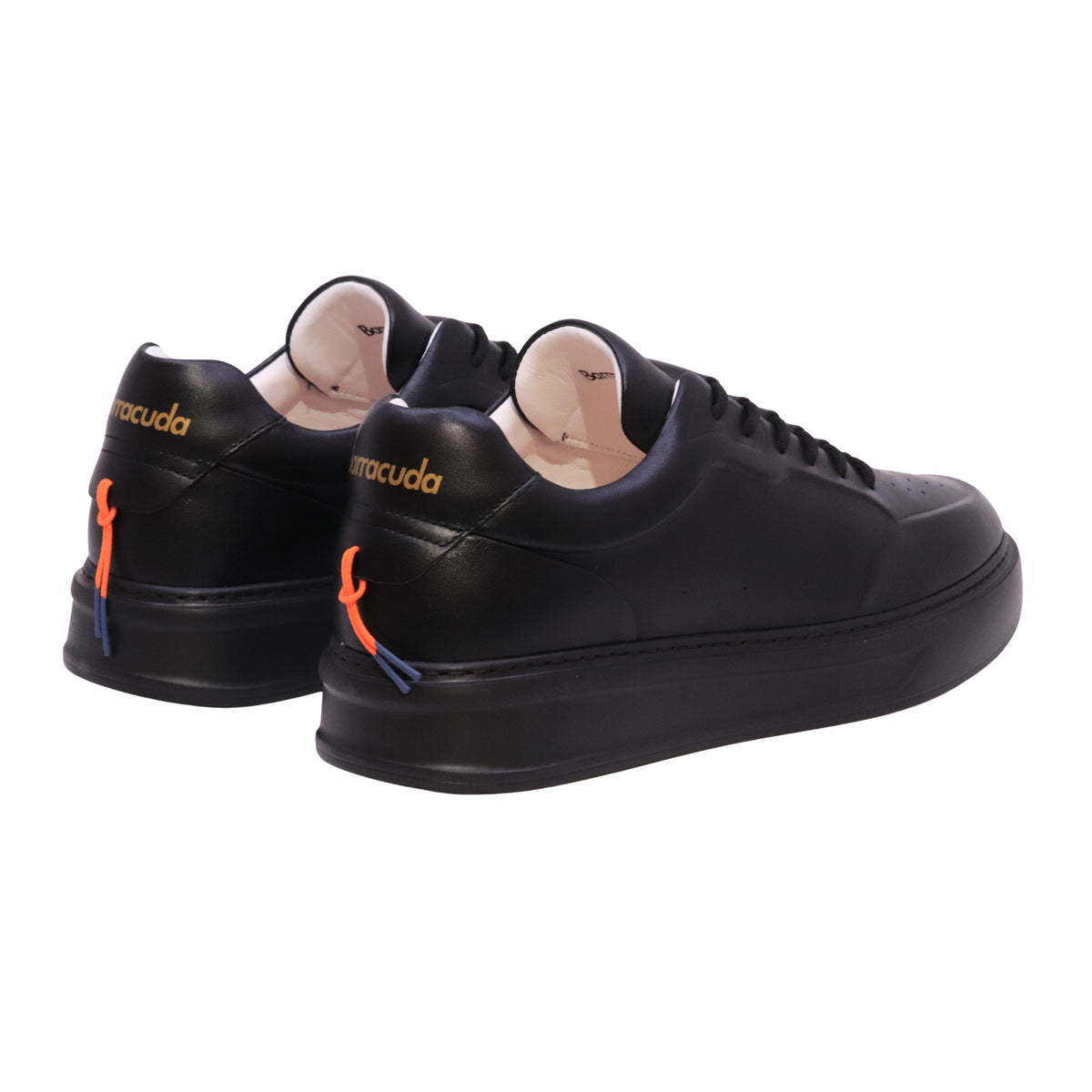 Barracuda Phoenix BU3510 Black sneaker uomo in pelle nera 