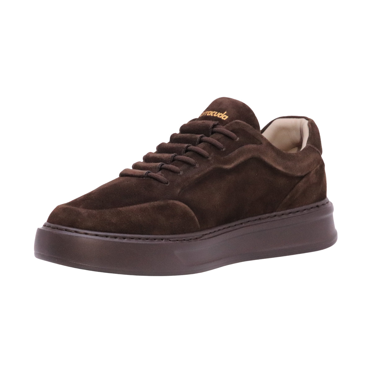 Barracuda Phoenix BU3510 sneaker uomo slip-on in camoscio Pepe marrone scuro 