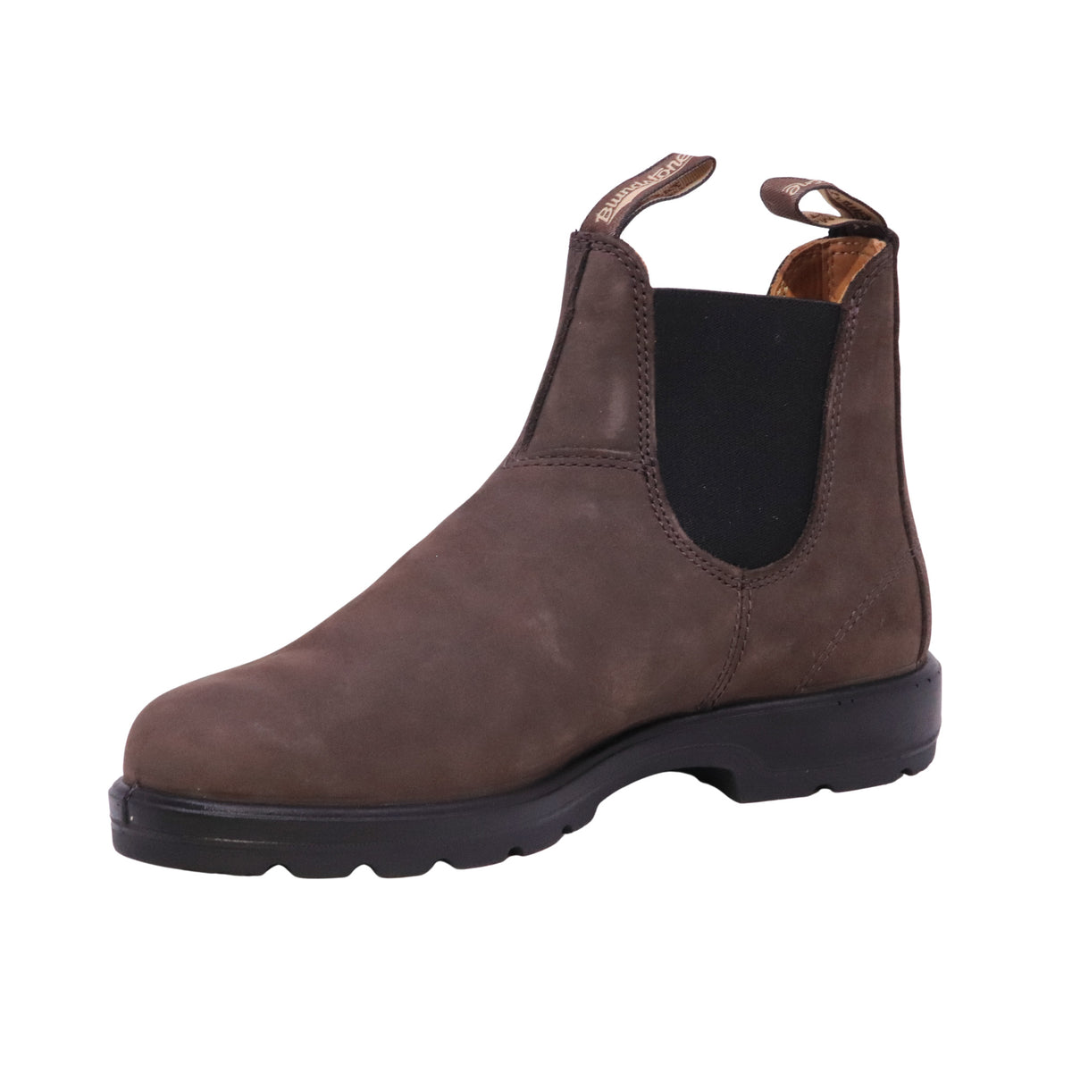 Blundstone 2345 Brown & Black stivaletto Chelsea unisex in nabuk marrone 
