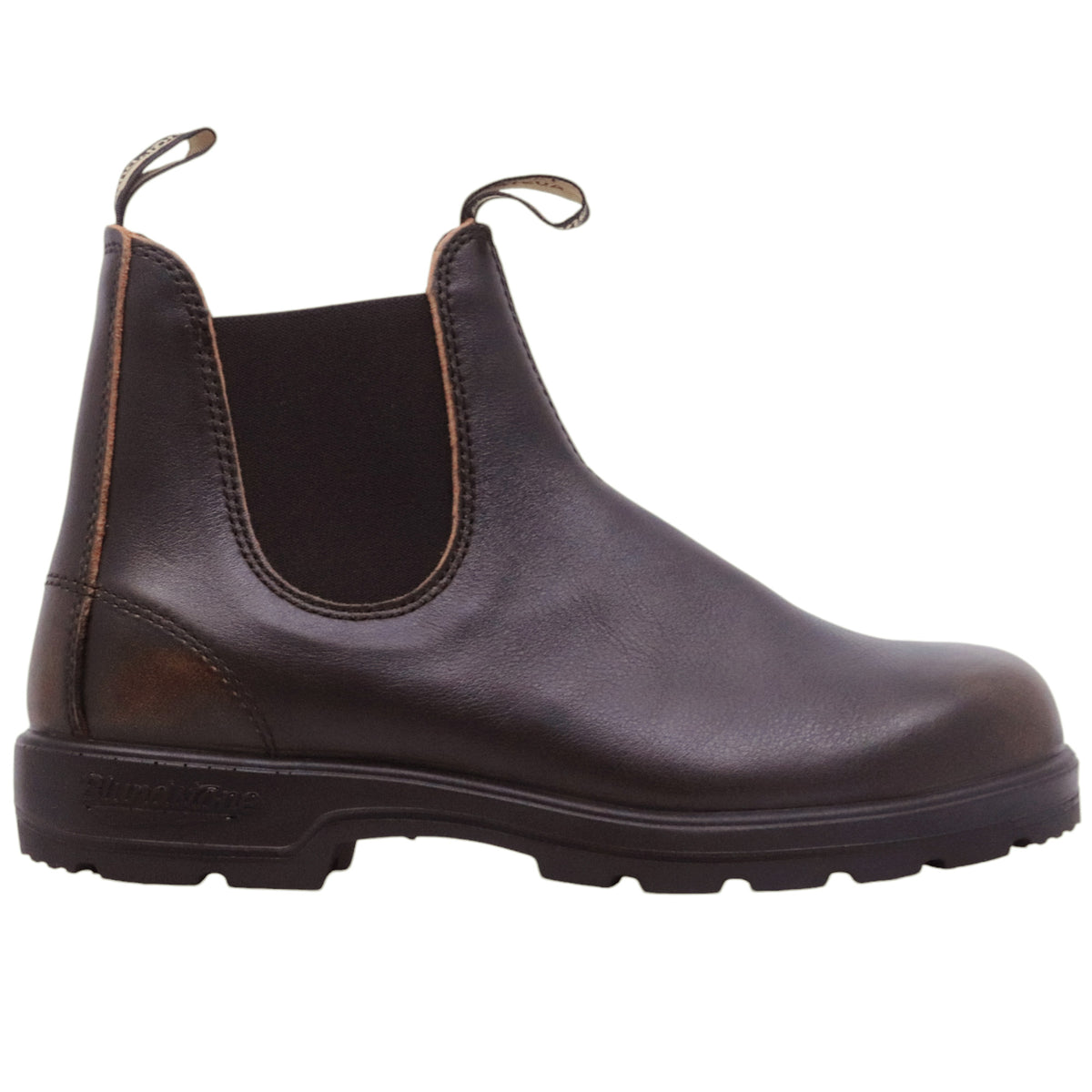 Blundstone 2440 Classic Vintage Brown Chelsea boot uomo in pelle marrone<BR/> 