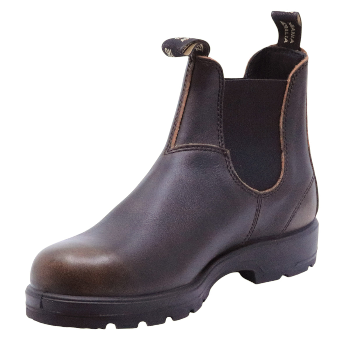 Blundstone 2440 Classic Vintage Brown Chelsea boot uomo in pelle marrone<BR/> 