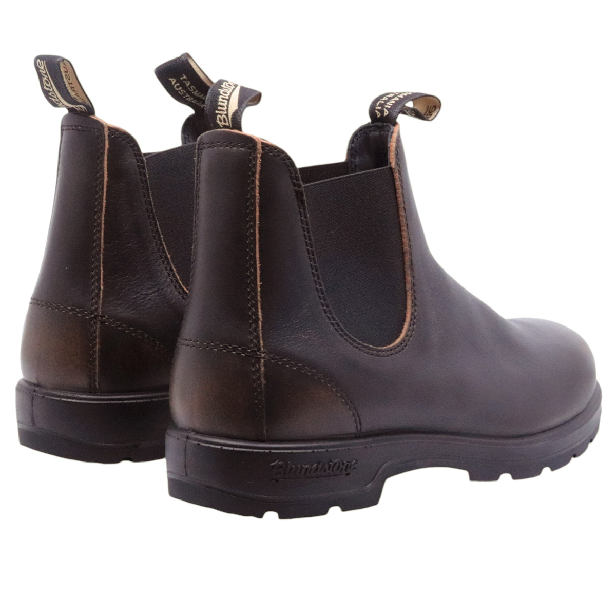 Blundstone 2440 Classic Vintage Brown Chelsea boot uomo in pelle marrone<BR/> 