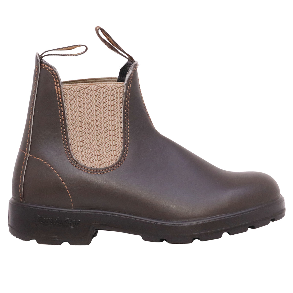 Blundstone 2603 Brown/Sand stivaletto Chelsea unisex in pelle marrone con elastici sabbia 