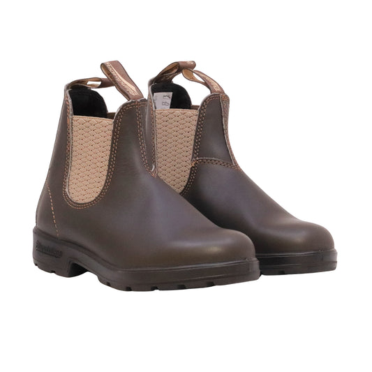 Blundstone 2603 Brown/Sand stivaletto Chelsea unisex in pelle marrone con elastici sabbia 