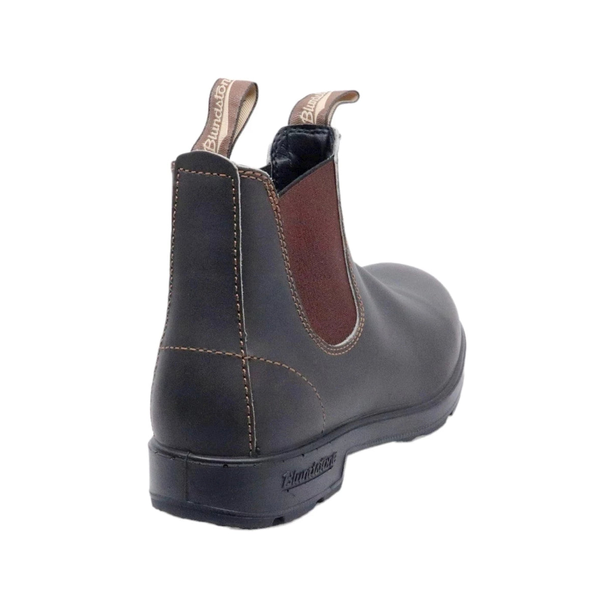 Blundstone 500 Stout Brown stivaletto Chelsea unisex in pelle marrone 