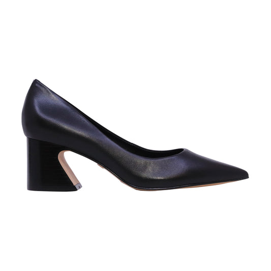Carrano 721001 Mestico Black décolleté donna in pelle nera con tacco largo 6 cm 