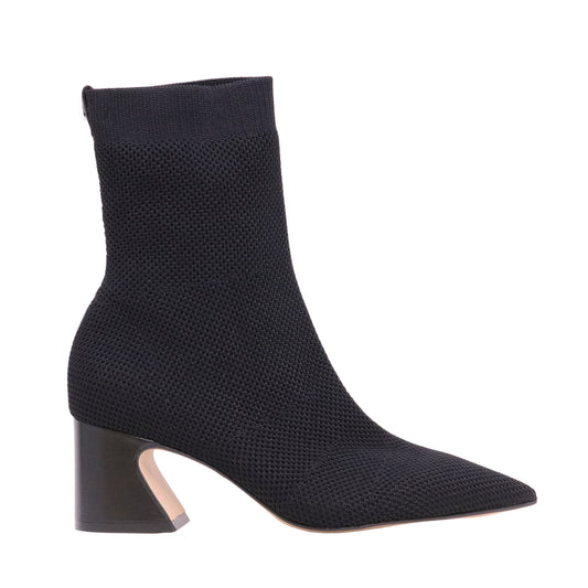 Carrano 721005 Knit Nero stivaletto donna elasticizzato nero con tacco 6 cm 