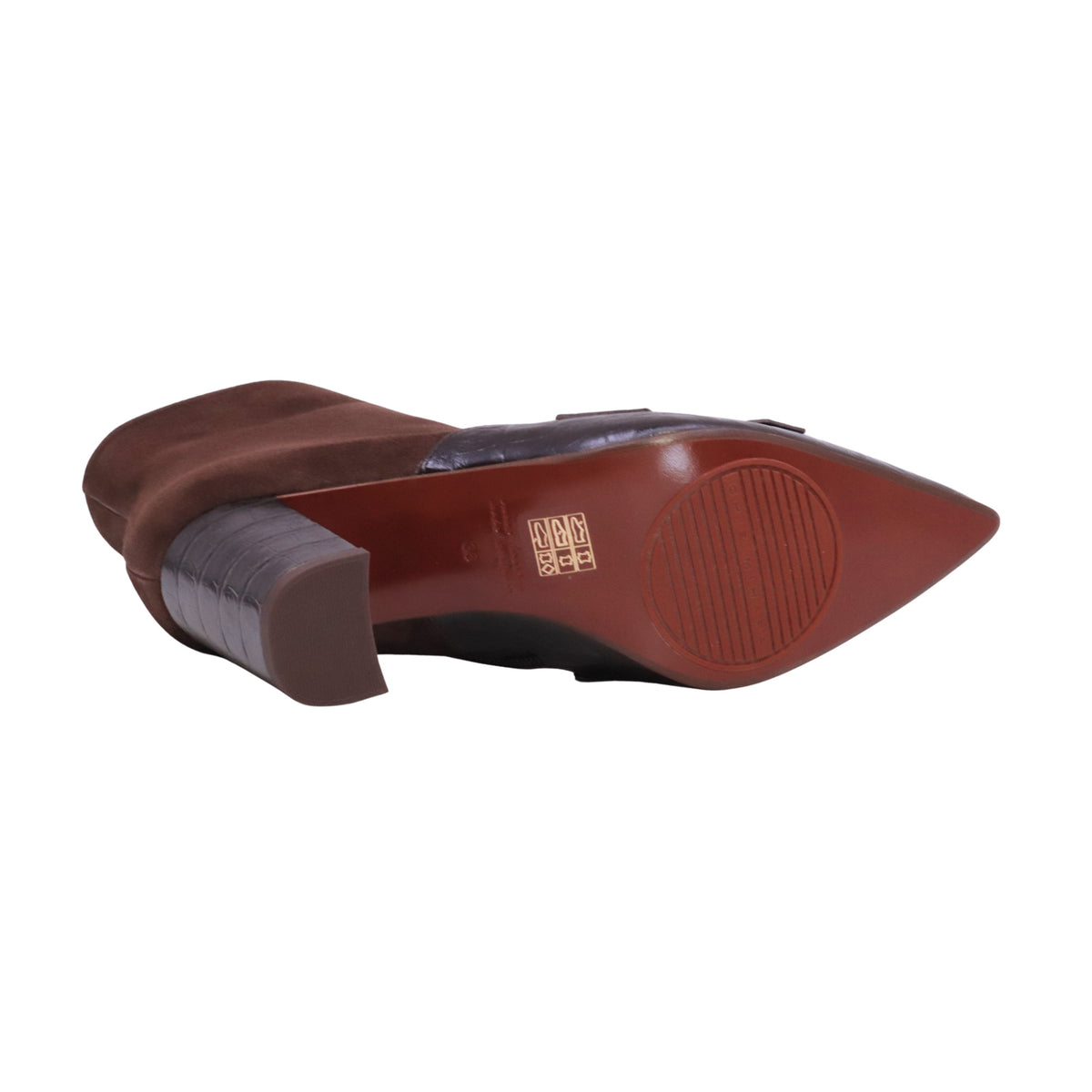 Chie Mihara Audri Moro Cocco stivaletto donna in camoscio e pelle cocco marrone 