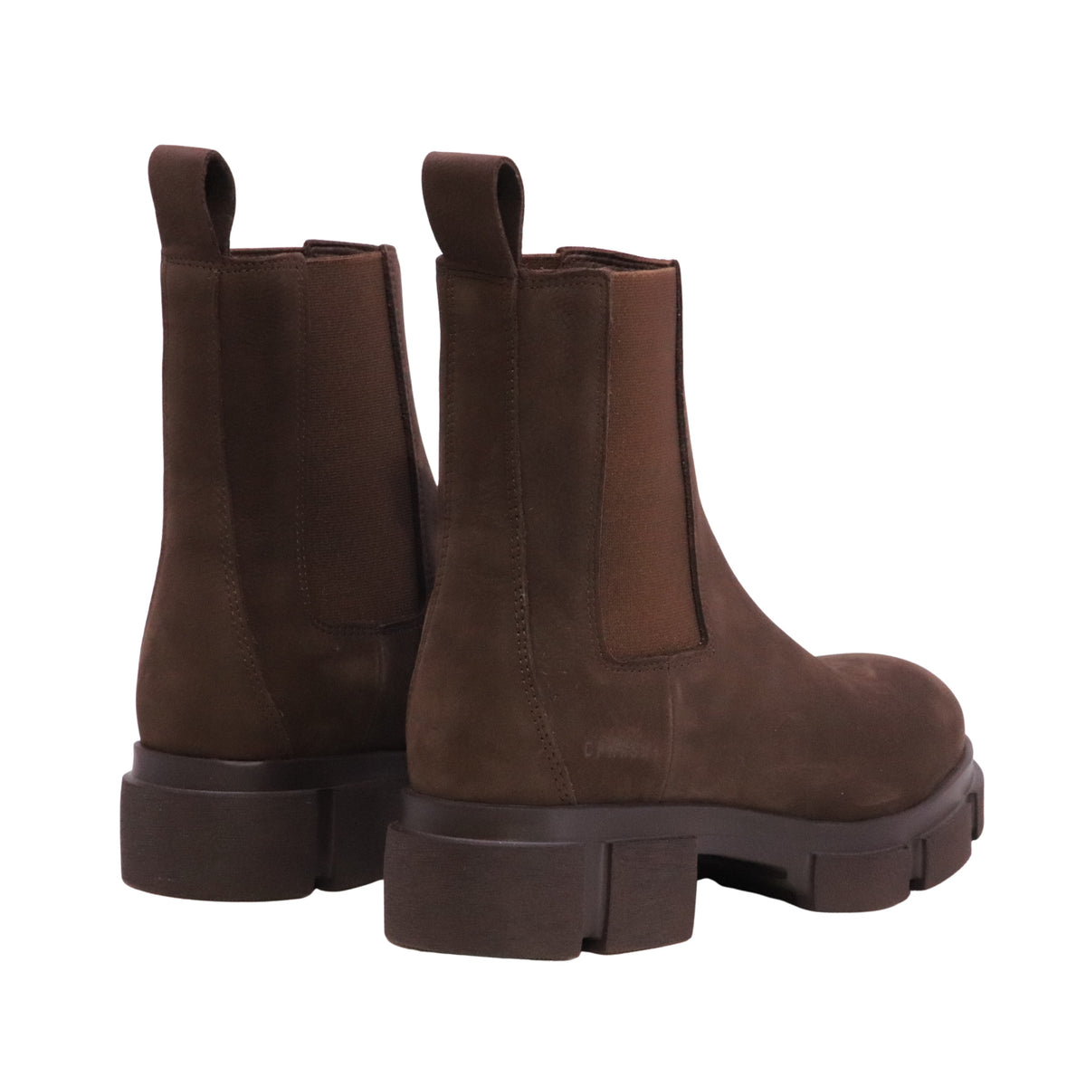 Copenhagen Studios CPH570 Nabuc Chocolate Chelsea boot donna in nabuk marrone 