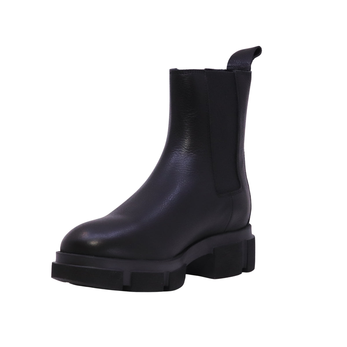 Copenhagen Studios CPH570 Vitello Black Chelsea boot donna in pelle nera 