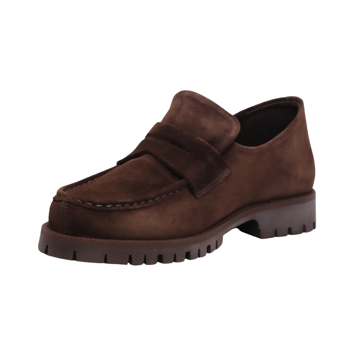 Copenhagen Studios CPH848 mocassino uomo in camoscio marrone Chocolate 