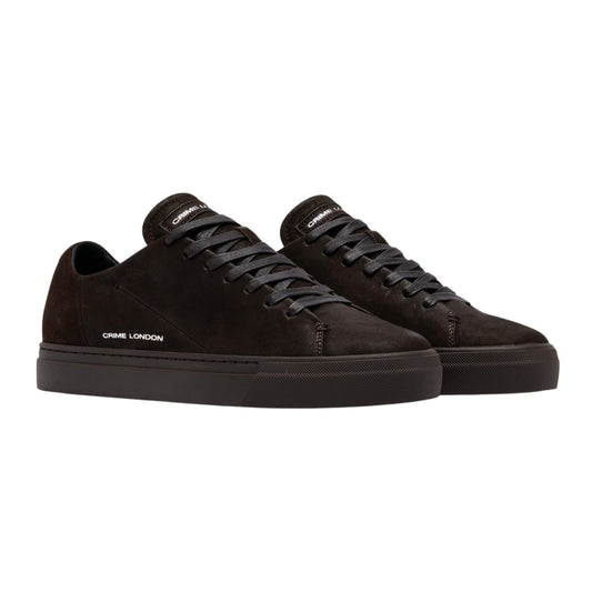 Crime London Amuse Dark Brown 10805 sneaker uomo in camoscio marrone 