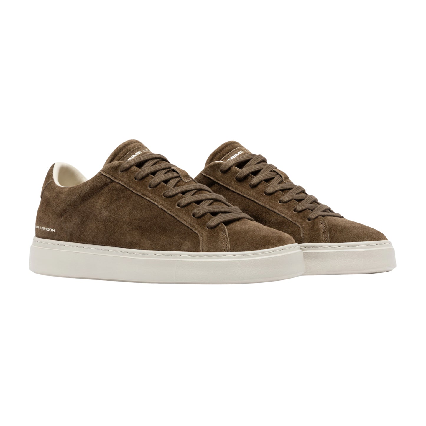 Crime London Superlight Sienna Light 10907 sneaker uomo in camoscio marrone Made in Italy 