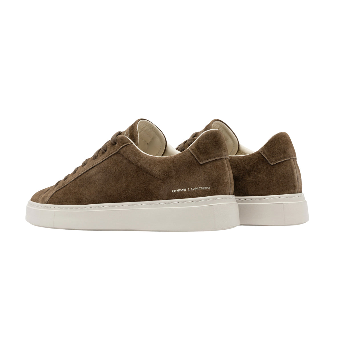 Crime London Superlight Sienna Light 10907 sneaker uomo in camoscio marrone Made in Italy 