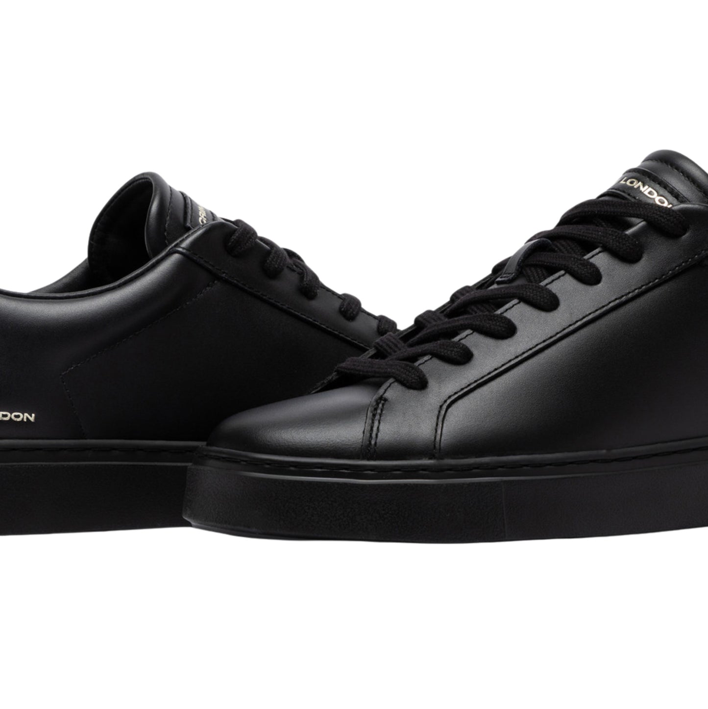 Crime London Superlight Black Dusk 10909 sneaker uomo in pelle nera 