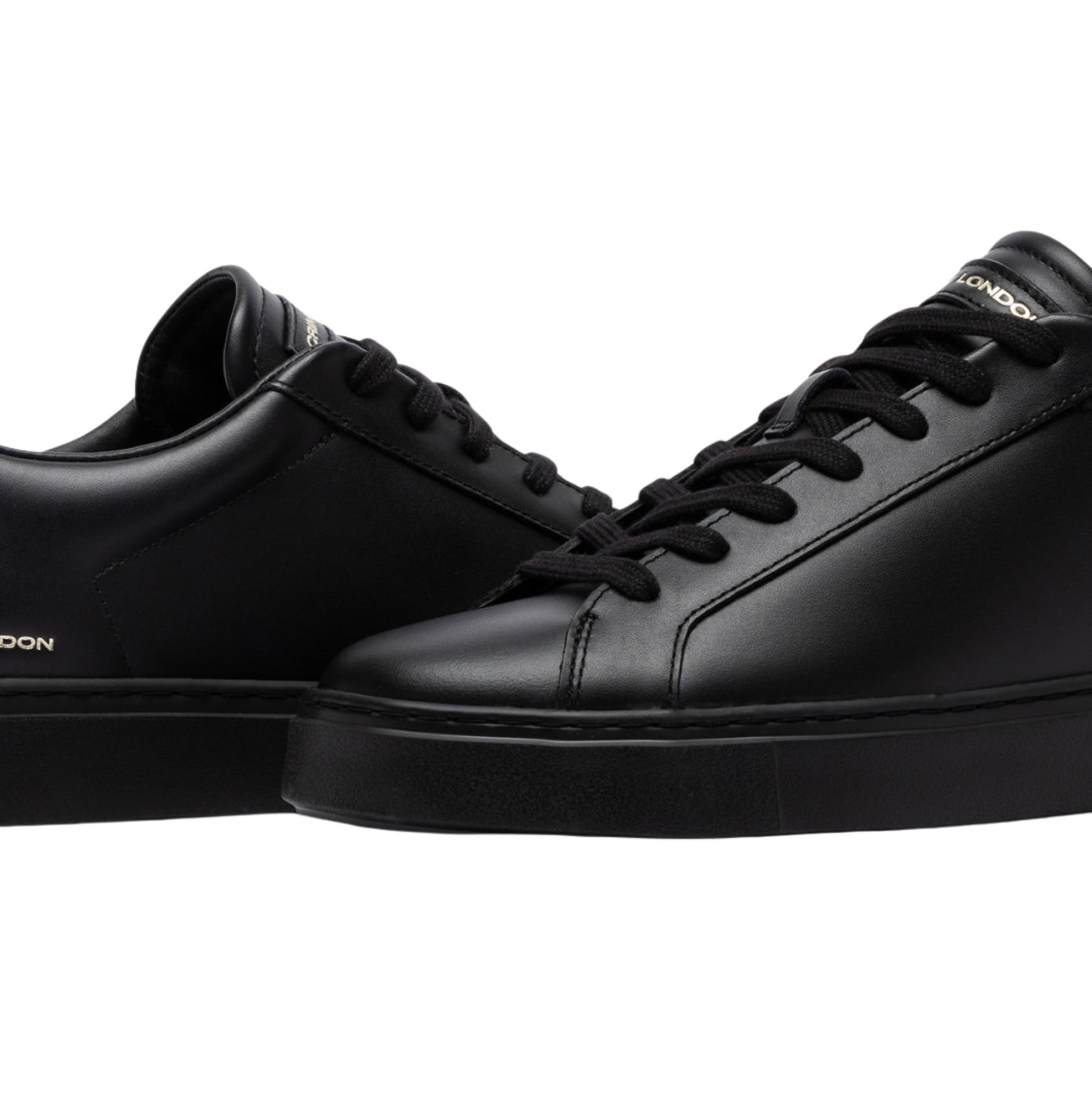 Crime London Superlight Black Dusk 10909 sneaker uomo in pelle nera 