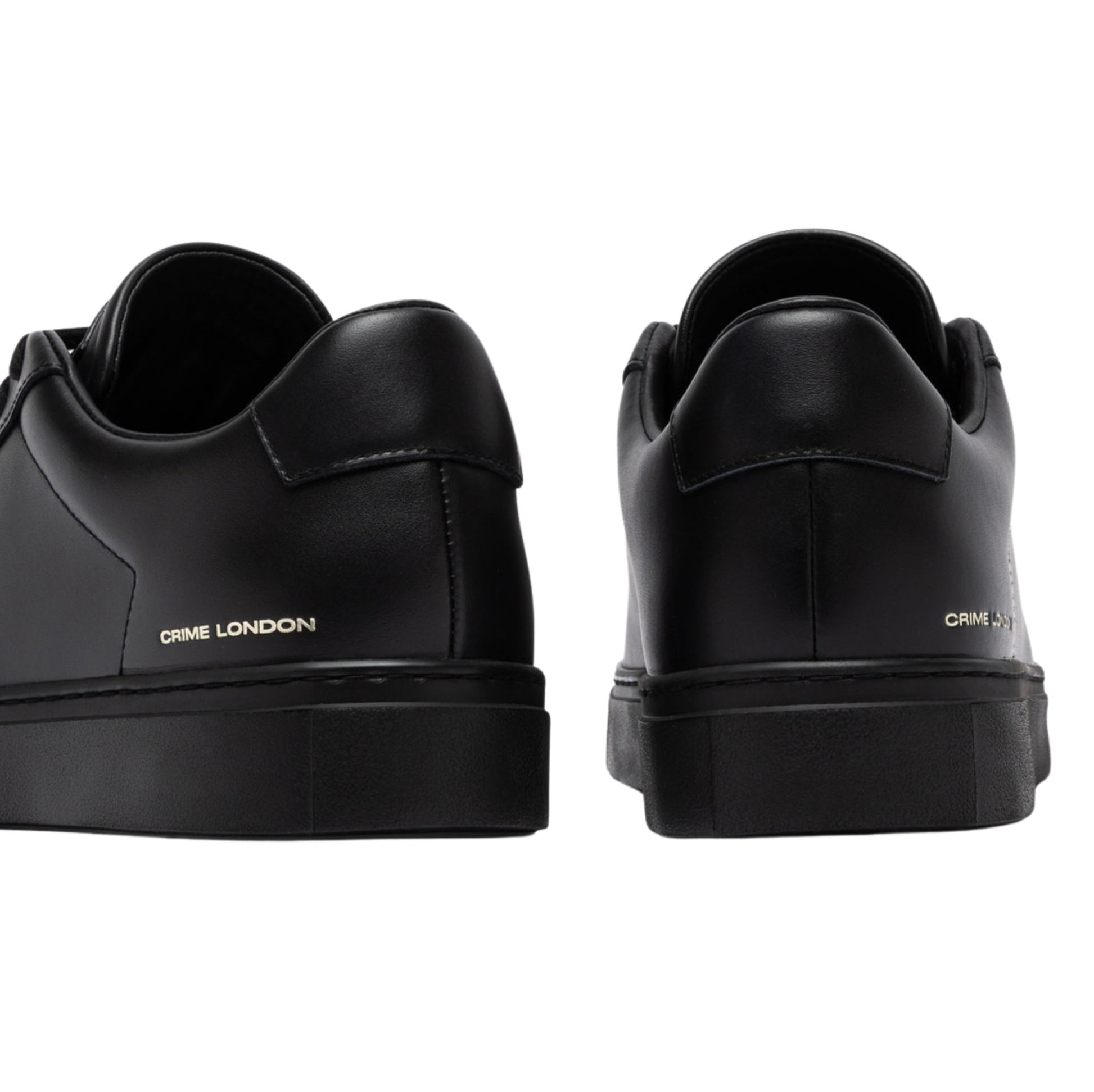 Crime London Superlight Black Dusk 10909 sneaker uomo in pelle nera 