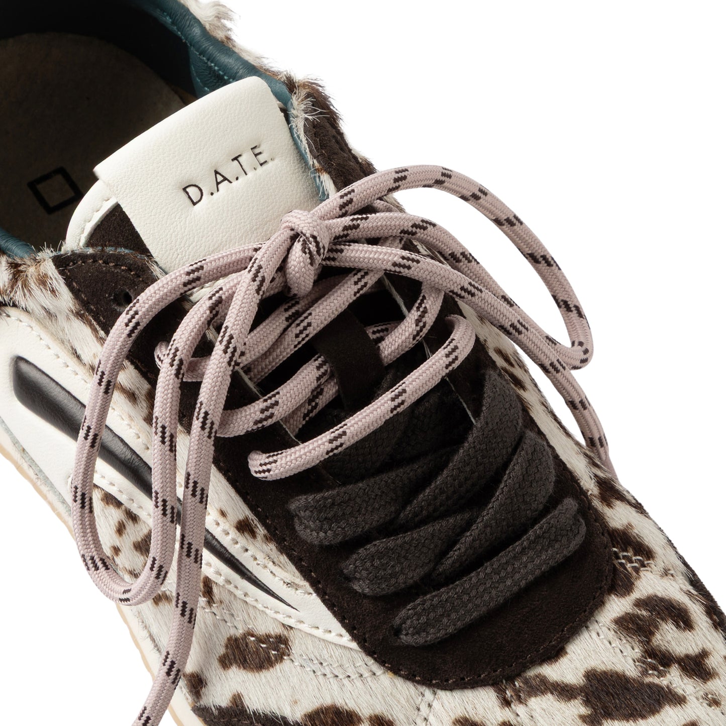 D.A.T.E. Athleta Ballet Pony Cow AB-PN-CW sneaker donna in cavallino animalier marrone 