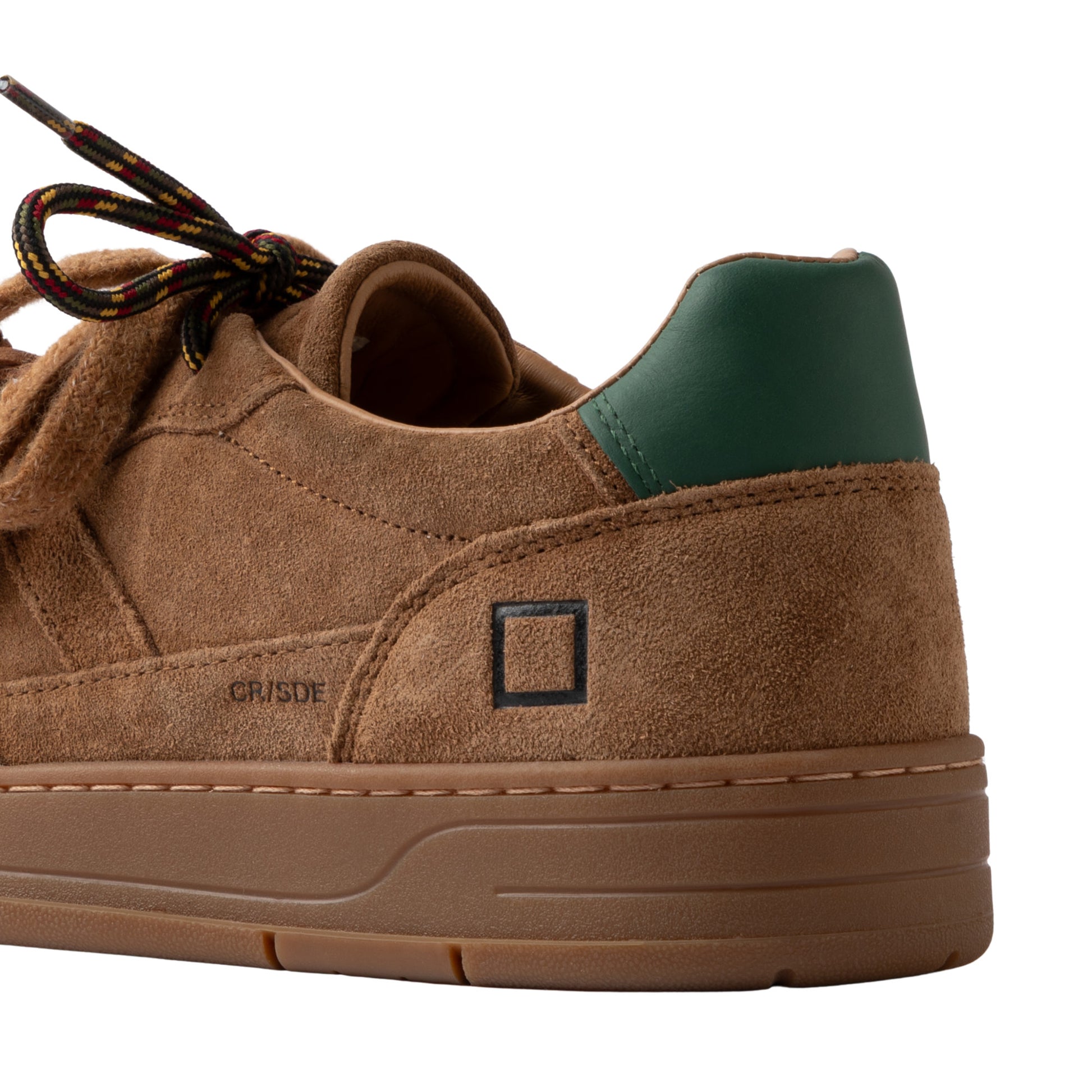 D.A.T.E. Court 2.0 Suede Cuoio C2-SD-CU sneaker uomo in camoscio cuoio 