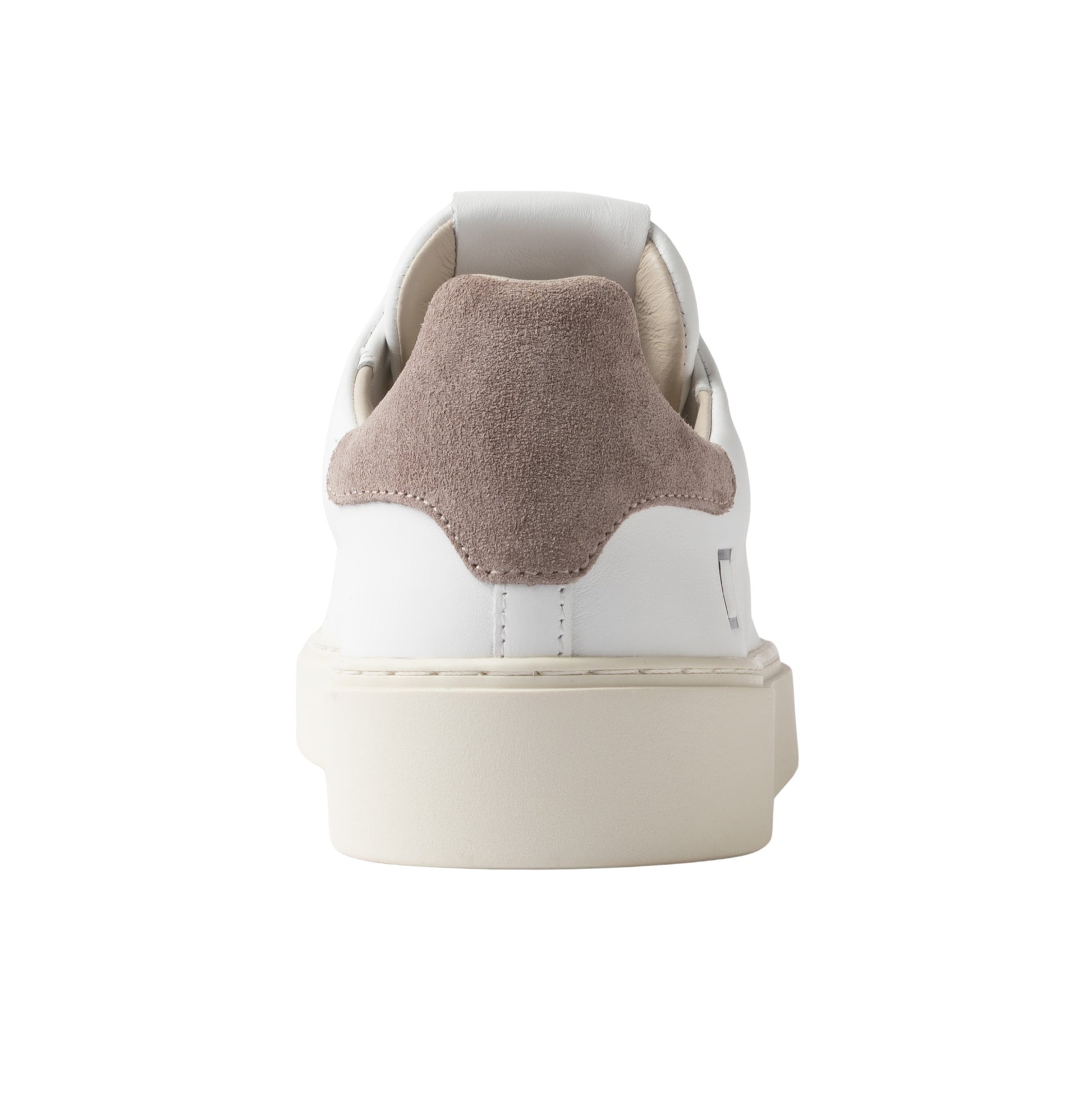 D.A.T.E. Levante Calf White Taupe LV-CA-WT sneaker uomo in pelle bianca e camoscio taupe 