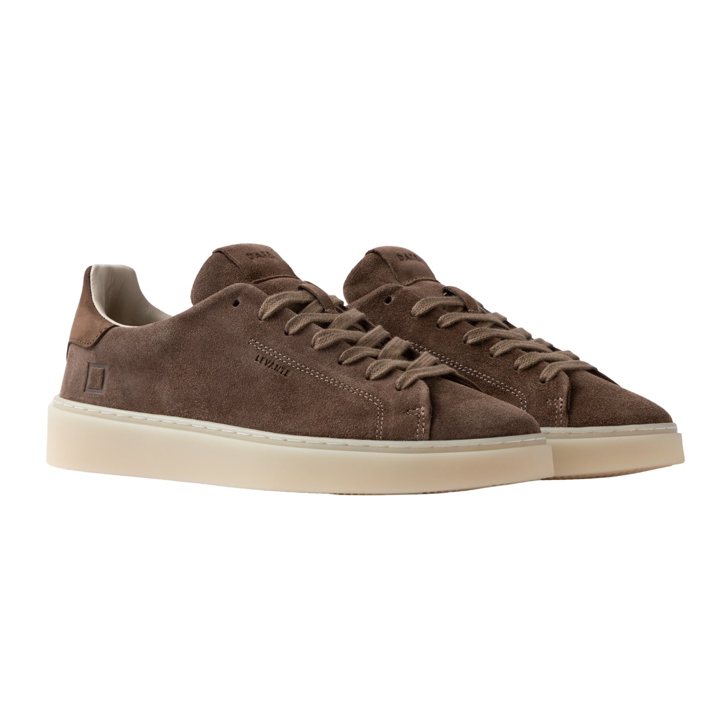 D.A.T.E. Levante Suede Brown LV-SD-BR sneaker uomo in camoscio marrone<BR/> 