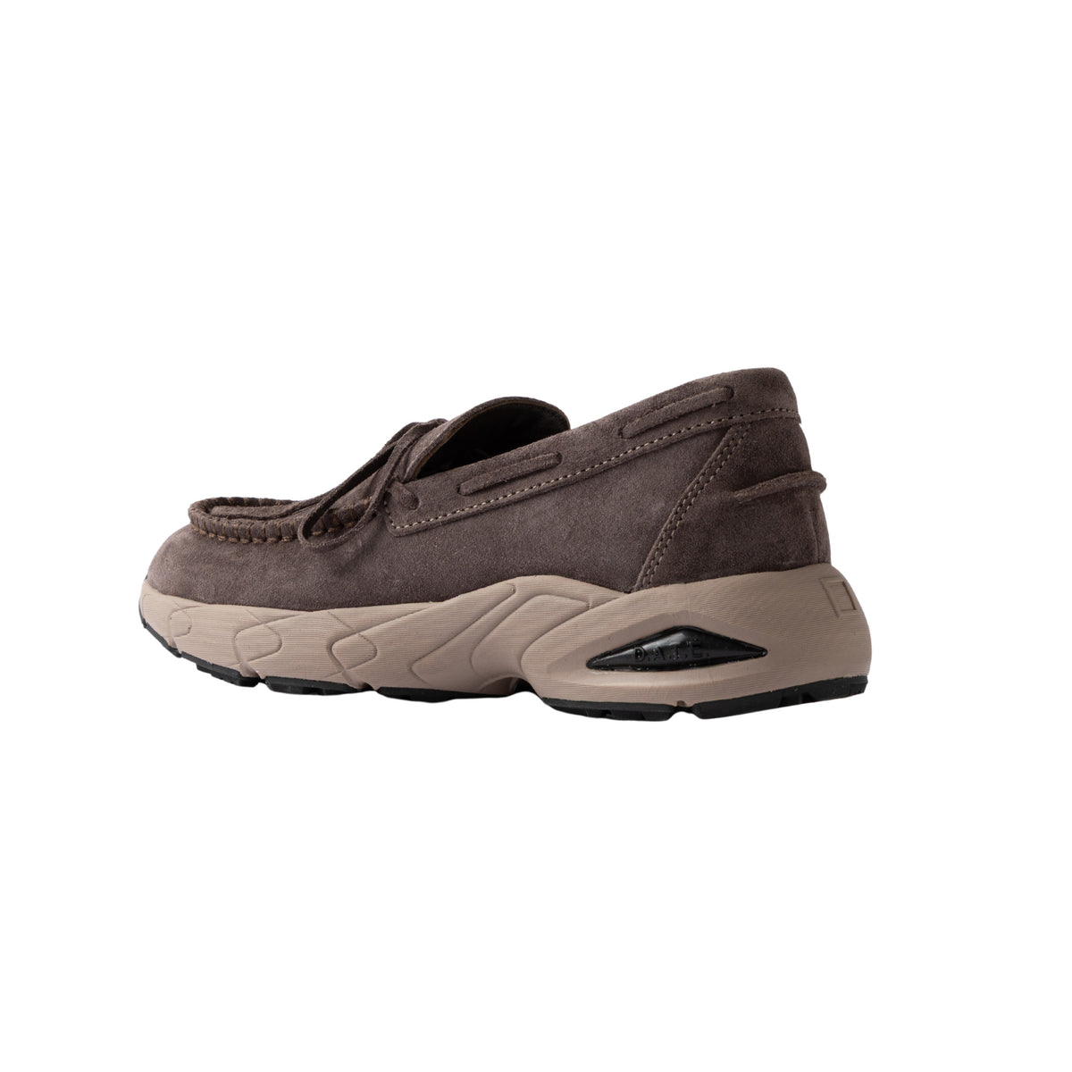 D.A.T.E. Moka Suede Brown MK-SD-BR mocassino sneaker donna in camoscio marrone 