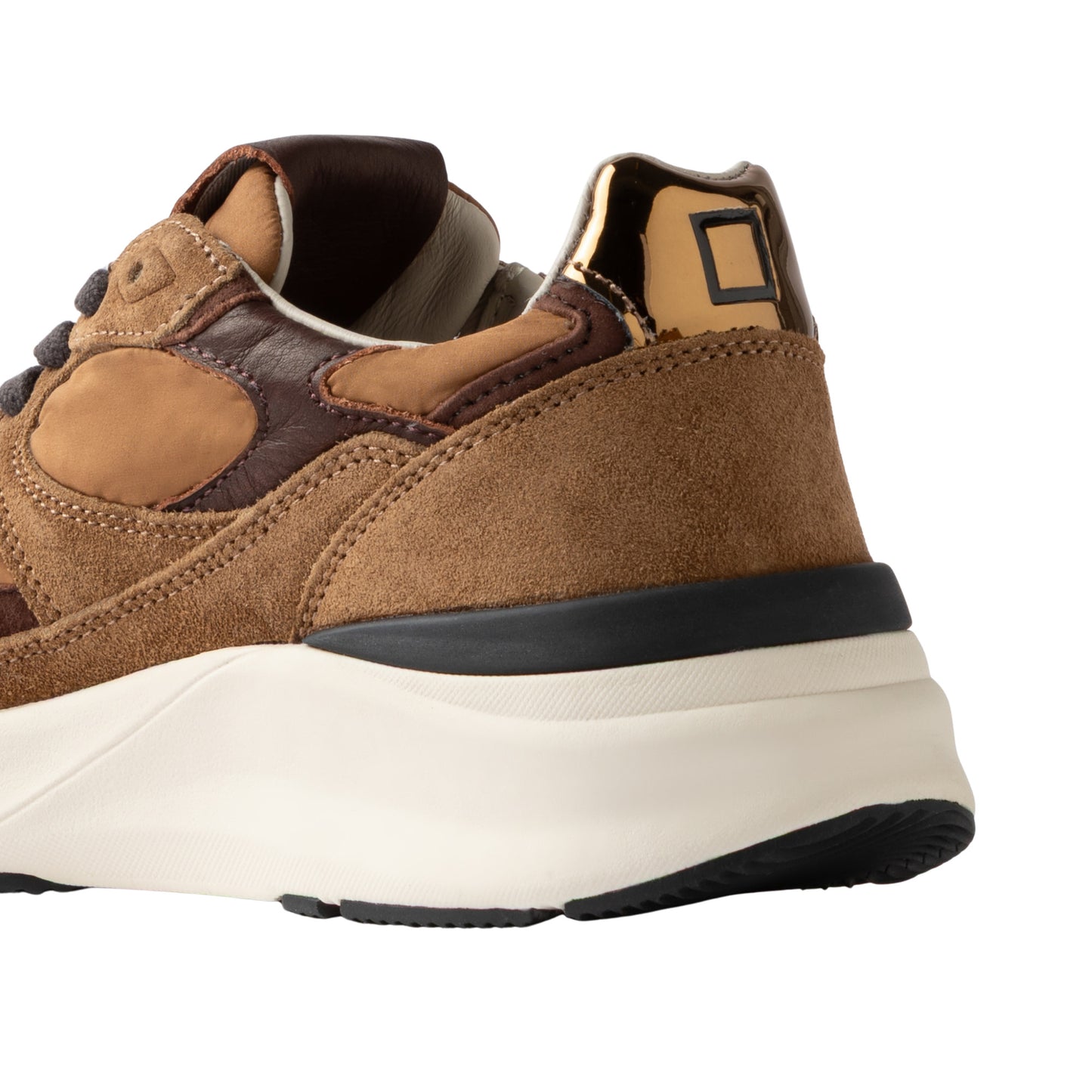 D.A.T.E. Musa Classic Cuoio MS-CL-CU sneaker donna in camoscio marrone 